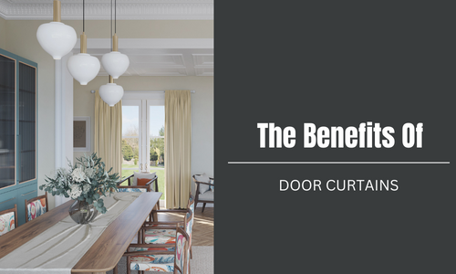Door curtain banner